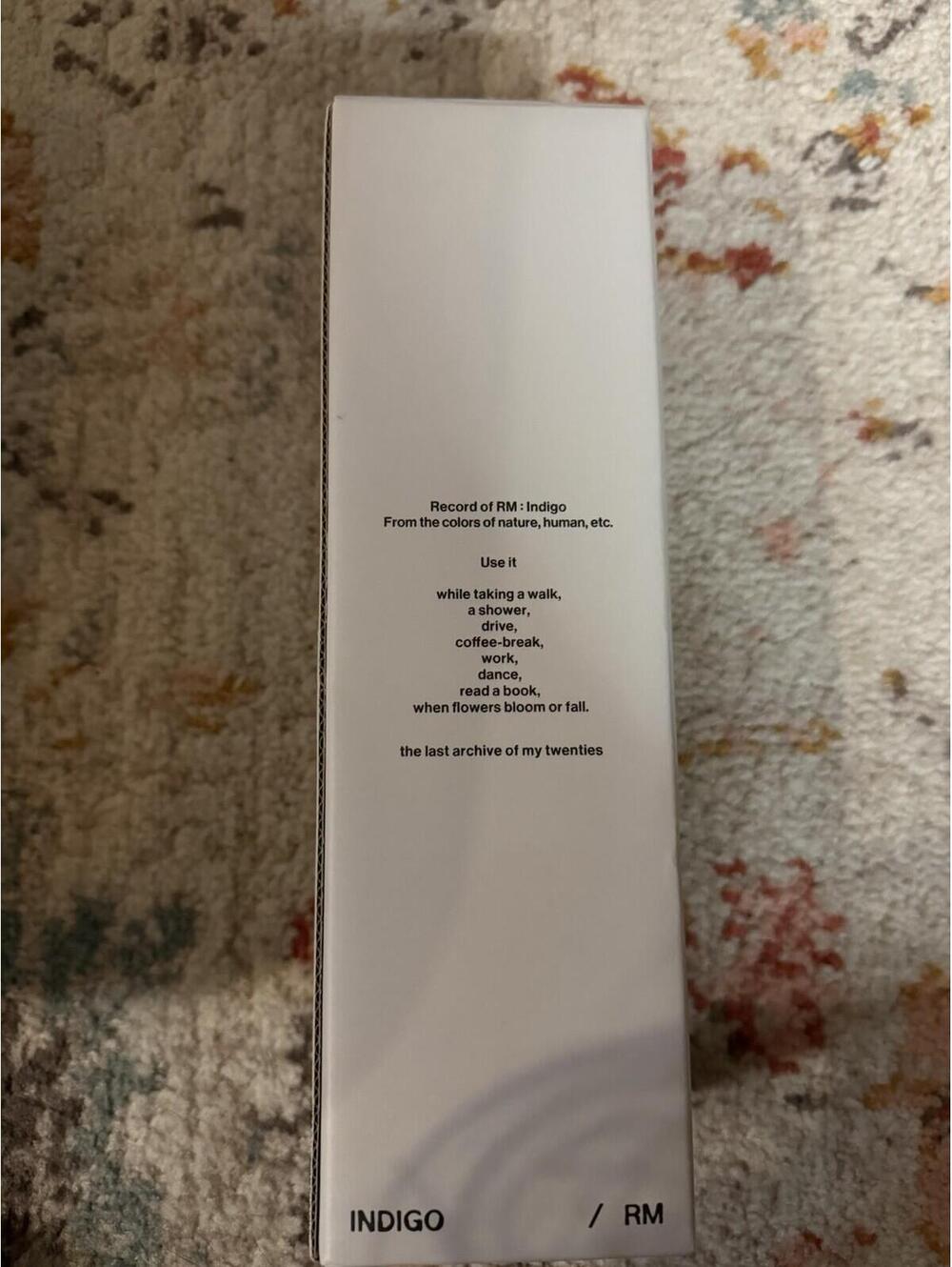 BTS RM Indigo Diffuser complete set - US Seller